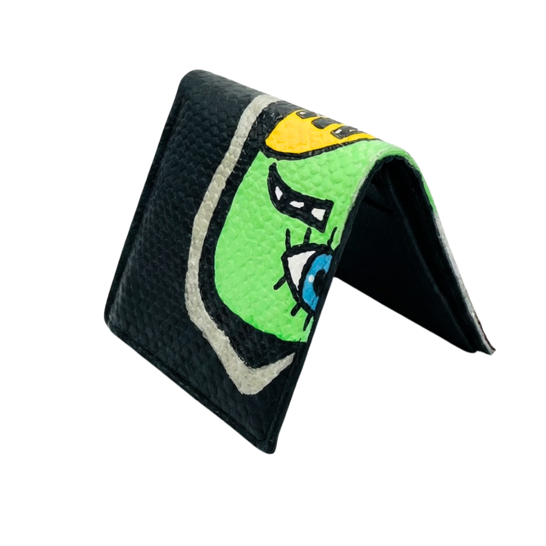 Palette of dreams | Hand Painted Leather Wallet