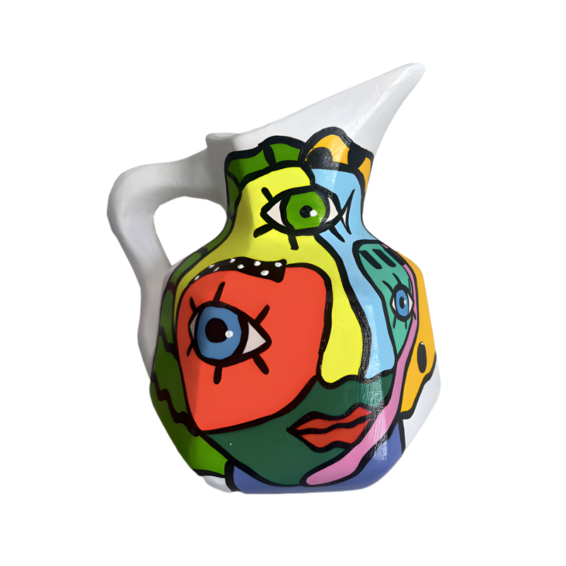 Whimsical Pouring|  Ceramic Art Pitcher