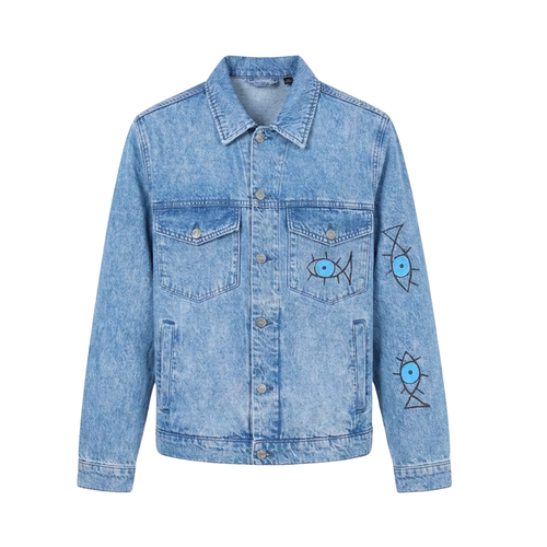 BRAT | 1-of-1 Hand-Painted Denim Jacket