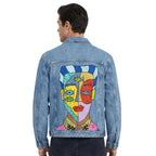 BRAT | 1-of-1 Hand-Painted Denim Jacket