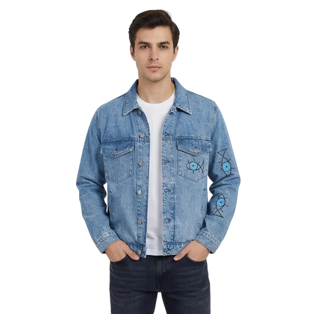 BRAT | 1-of-1 Hand-Painted Denim Jacket